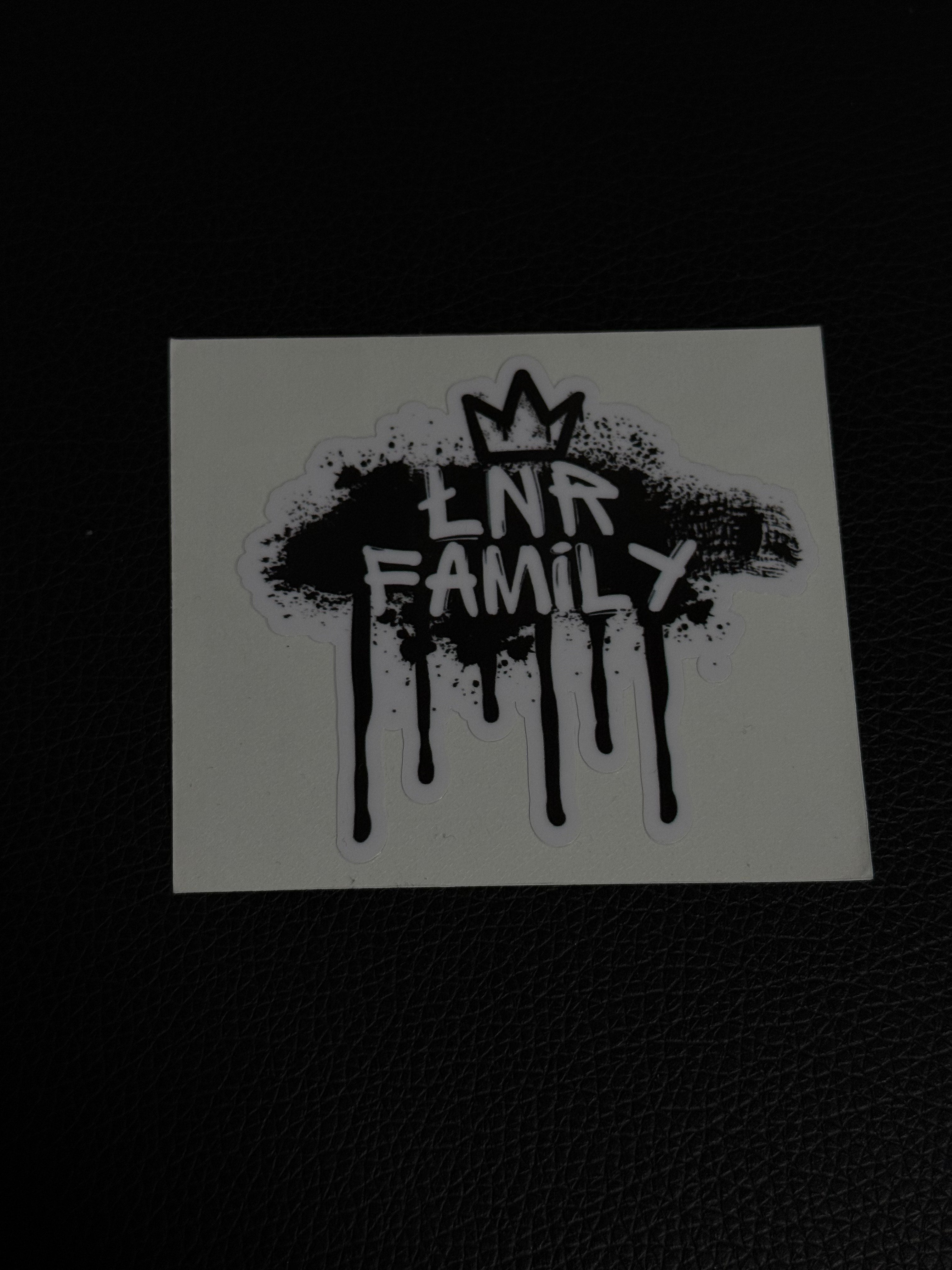 Wlepka "ŁNR FAMILY"